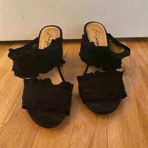 Free People Rosie Ruffle Heel